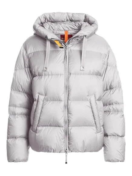 Женский пуховик Parajumpers Tilly с капюшоном, серый
