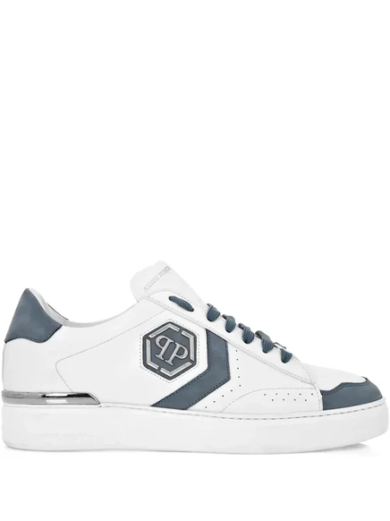 Кеды низкие Philipp Plein Hexagon, белые