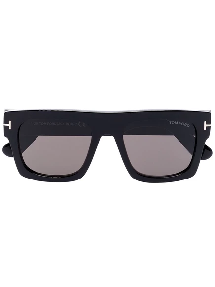 Солнцезащитные очки в квадратной оправе TOM FORD Eyewear FT0711 black