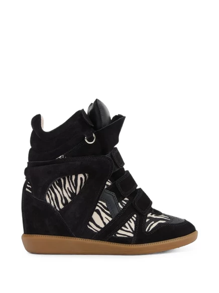 Женские высокие кроссовки Isabel Marant Bekett Ring, черные