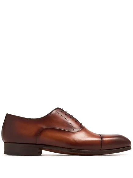 Мужские кожаные оксфорды Magnanni, коричневые