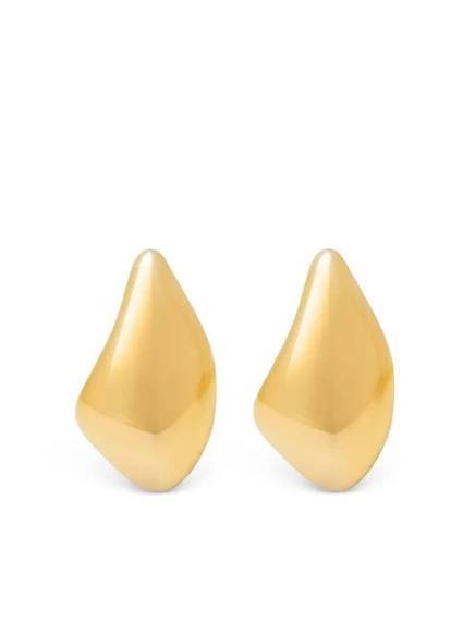 Женские серьги Nialaya Jewelry куполообразные, золотистые