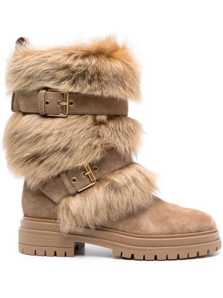 Женские ботильоны Gianvito Rossi Maverick, коричневые