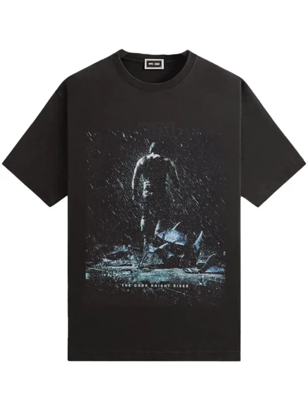 Мужская футболка KITH x Batman Dark Knight Bane, черная