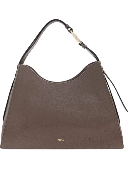Женская сумка-тоут Furla Nuvola большая, махагоновая