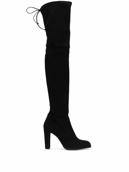 Сапоги до бедра Stuart Weitzman Highland высотой 120 мм black