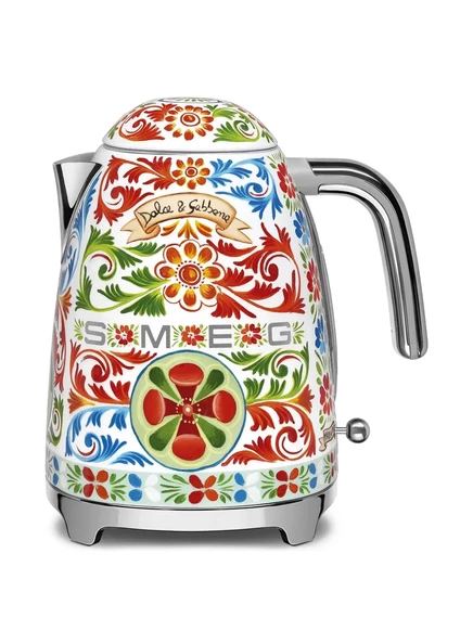 Чайник Dolce & Gabbana Casa x SMEG Sicily Is My Love, красный