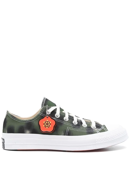 Низкие кеды Kenzo x Converse Chuck 70 green