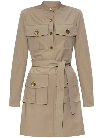 Женское платье Givenchy Safari с карманами, песочно-бежевое