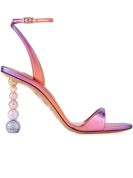 Детские босоножки Aquazzura 95 мм Yes pink
