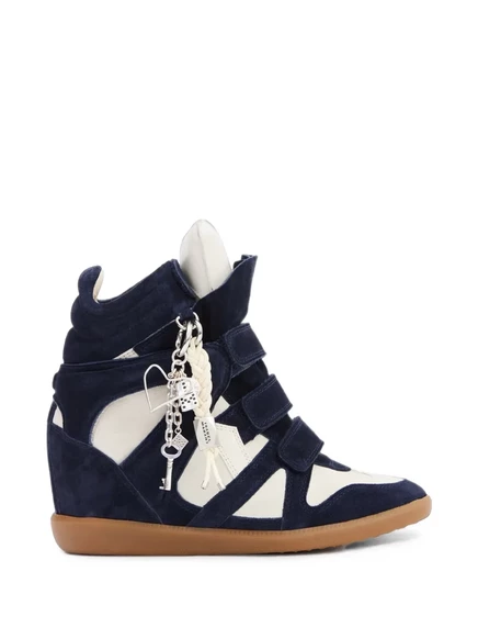 Женские высокие кеды Isabel Marant Bekett Ring, синие