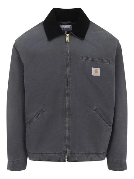 Мужская куртка Carhartt WIP Detroit хлопковая, серая