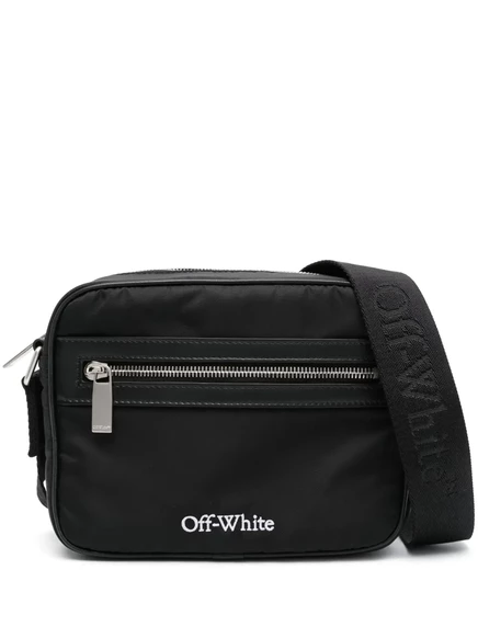 Мужская сумка-мессенджер Off-White Core с логотипом, черная