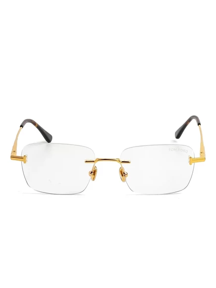 Унисекс очки Tom Ford Eyewear прямоугольные, золотистые