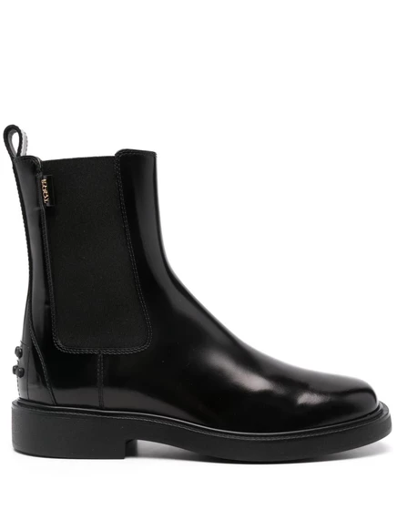 Женские ботинки Tod's Chelsea с логотипом, чёрные