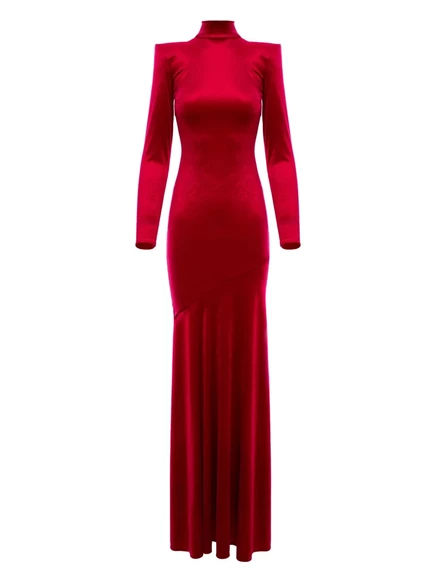 V:Платье макси от PM ATELIER Iris red