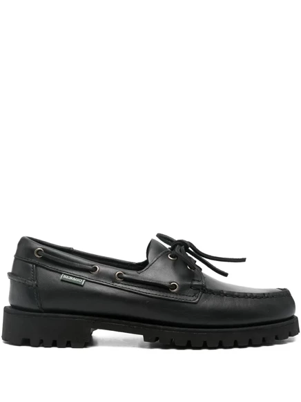 Мужские топсайдеры Sebago кожаные, черные
