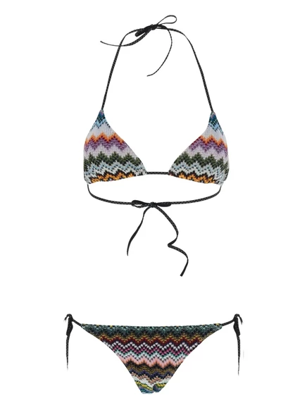 Женский купальник Missoni с шевроном, разноцветный