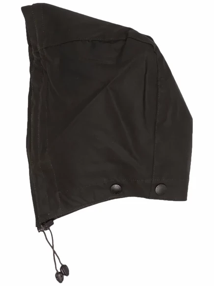 Унисекс капюшон Barbour из вощёного хлопка, черный