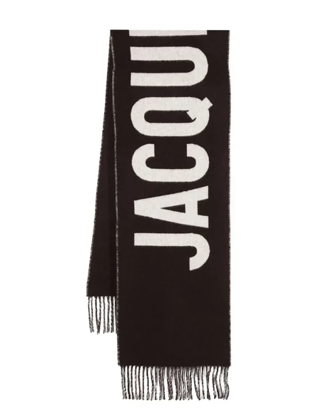 Шарф из натуральной шерсти Jacquemus L'écharpe от Jacquemus brown
