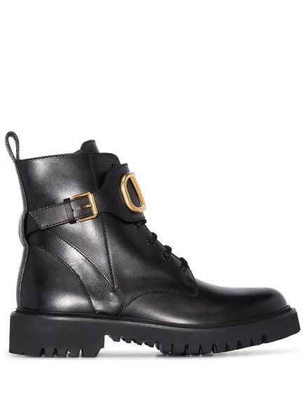 Женские ботинки Valentino Garavani VLogo, черные