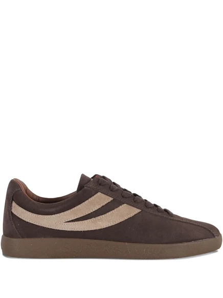 Мужские кеды Superga 1960 Capri из замши, коричневые