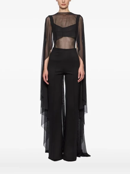 Полупрозрачное боди Atu Body Couture black