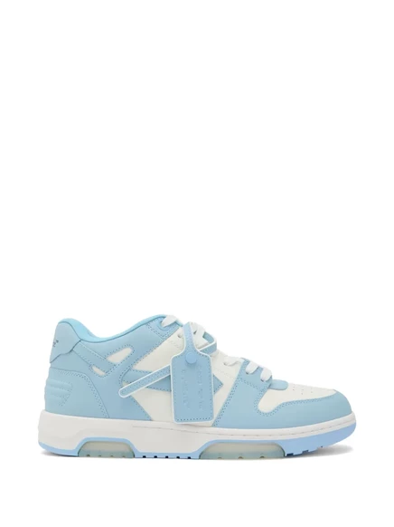 Мужские кроссовки Off-White Out Of Office, бело-голубые