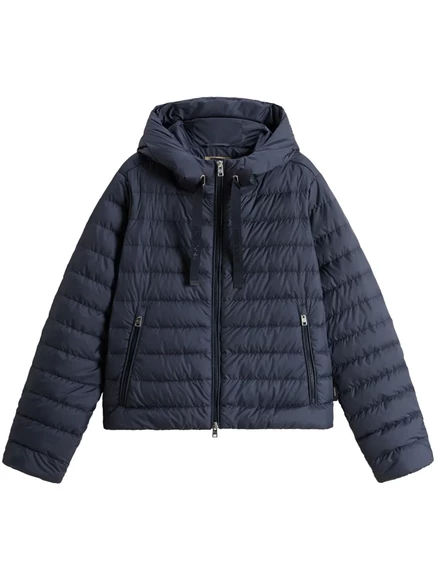 Женская куртка с капюшоном Woolrich, прусский синий