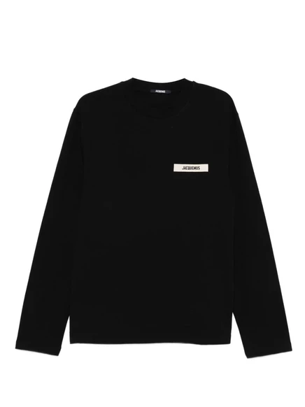 Мужская футболка Jacquemus Gros Grain, черная