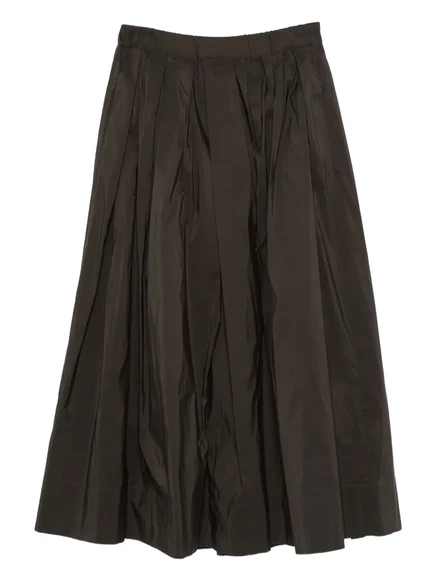 Юбка в складку от Max Mara brown