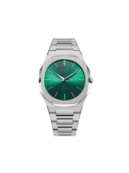 Мужские часы D1 Milano Ultra Thin 40 мм, зеленые
