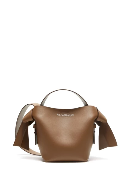 Женская сумка через плечо Acne Studios Musubi, коричневая