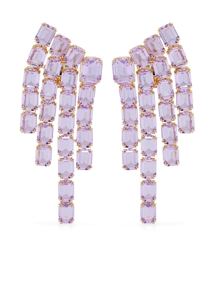 Женские серьги Swarovski Millenia, светло-фиолетовые