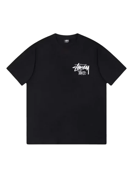 Мужская футболка Stüssy Stadium Tokyo Stock, черная