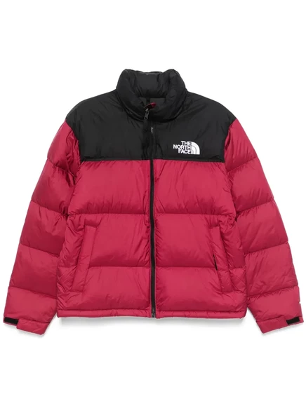 Мужской пуховик The North Face Nuptse 96, красно-черный