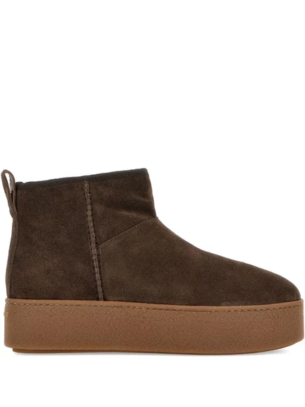 Женские ботинки Hogan H698, коричневые