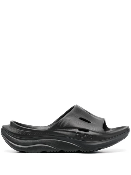 Унисекс шлепанцы Hoka Ora Recovery, черные