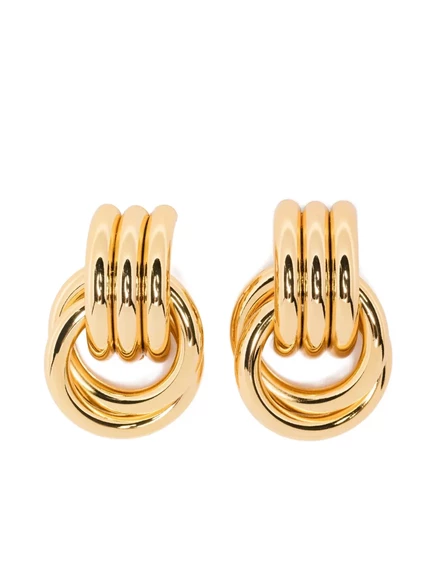 Женские серьги Heaven Mayhem mini Knot, золотистые