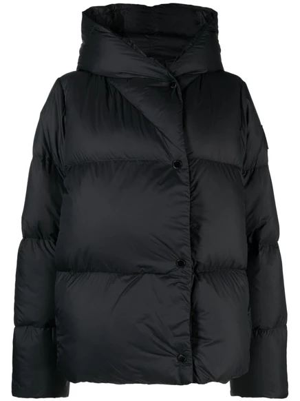 Женский пуховик Canada Goose Rhoda с капюшоном, черный