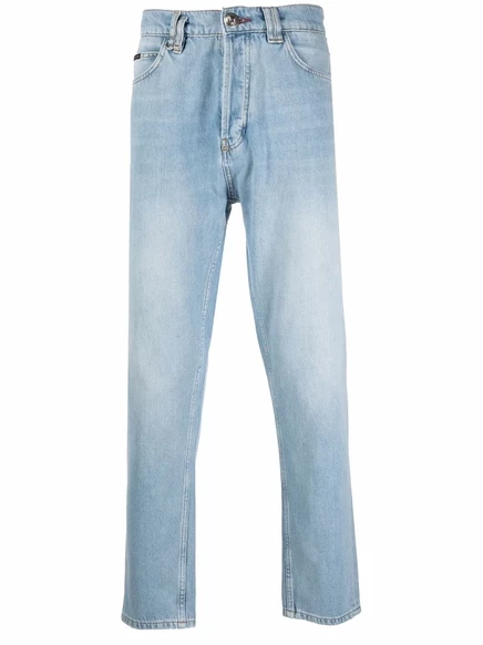 Мужские джинсы philipp plein carrot, светло-голубые