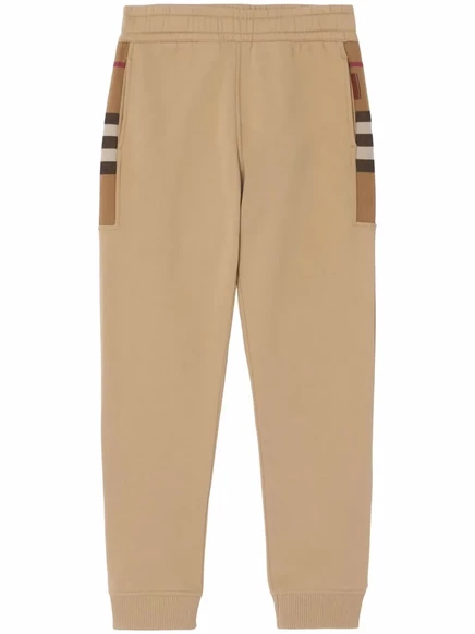 Мужские спортивные брюки Burberry Vintage Check, бежевые