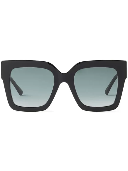 Солнцезащитные очки Jimmy Choo Eyewear Edna в квадратной оправе black