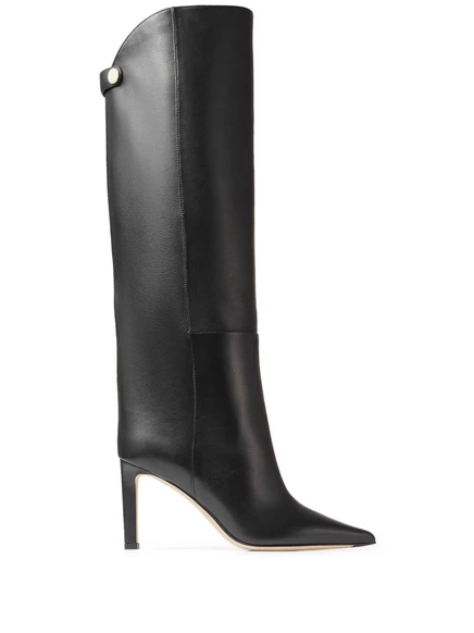Кожаные ботинки Jimmy Choo Alizze 85 мм black