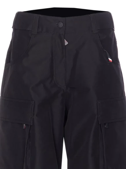 Женские лыжные брюки Moncler Grenoble GORE-TEX, черные