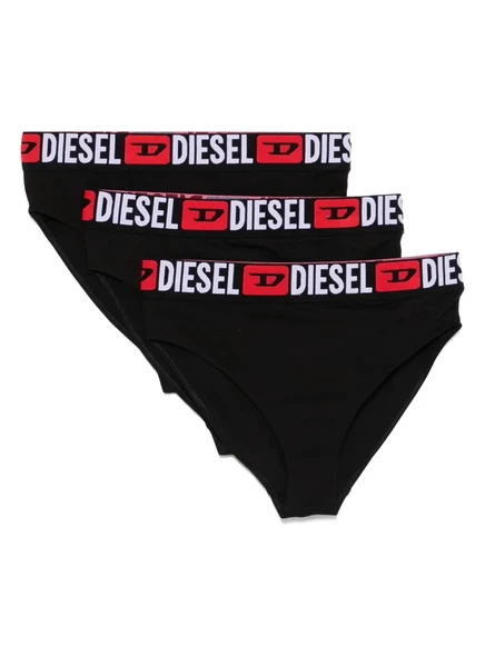 Женские трусы Diesel Sam-D-Core, 3 шт., черные