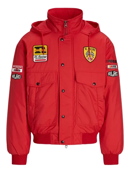 Мужской пуховик Polo Ralph Lauren Active RL Racing, красный