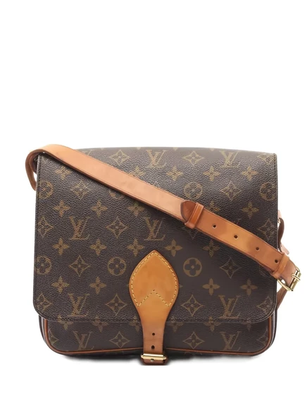 Женская сумка Louis Vuitton Cartouchiere GM, коричневая
