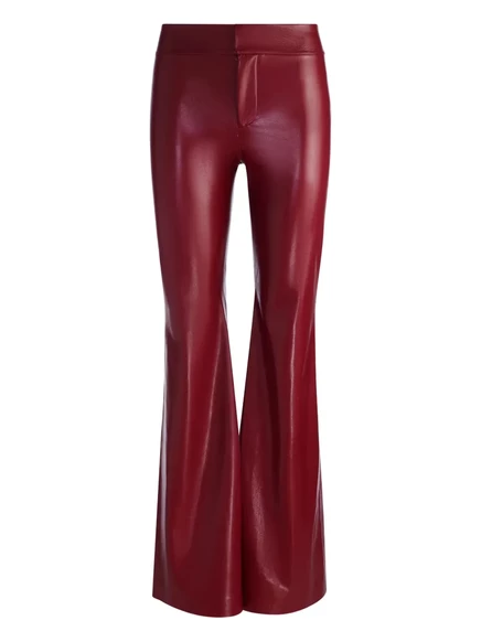 брюки alice + olivia Andrew red