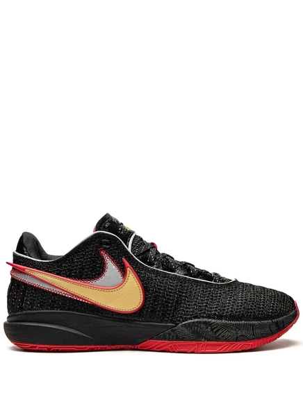 Унисекс кроссовки Nike LeBron 20 Trinity, черно-красные